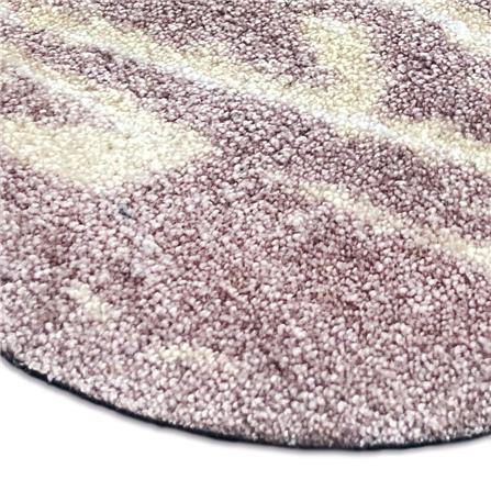 พรมห้องน้ำ PRAW DE MARBLE PINK 62X70 ซม. สีชมพู_2