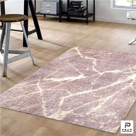 พรมเช็ดเท้าดักฝุ่น PRAW DE MARBLE PINK 120X180 ซม. สีชมพู_6
