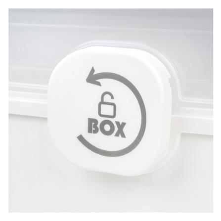 กล่องเก็บของฝาล็อก STACKO M 33.5x18x22.5 ซม. สีขาว_3