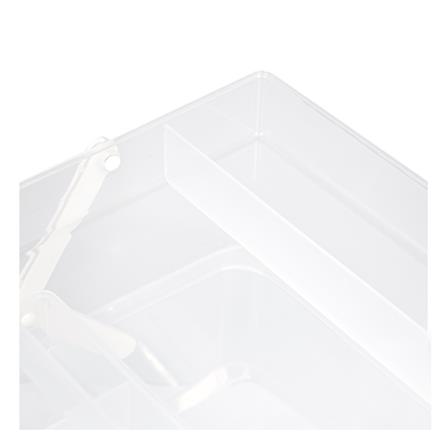 กล่องเก็บของฝาล็อก STACKO M 33.5x18x22.5 ซม. สีขาว_4