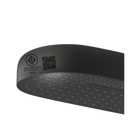 หัวฝักบัวก้านแข็ง KOHLER K-26298T-BL สีดำ_2