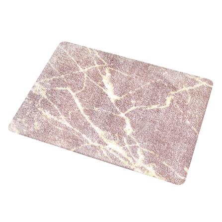 พรมเช็ดเท้าดักฝุ่น PRAW DE MARBLE PINK 50X75 ซม. สีชมพู_2