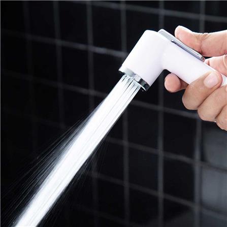 สายฉีดชำระครบชุด RASLAND RA H811-H147 สีขาว_3