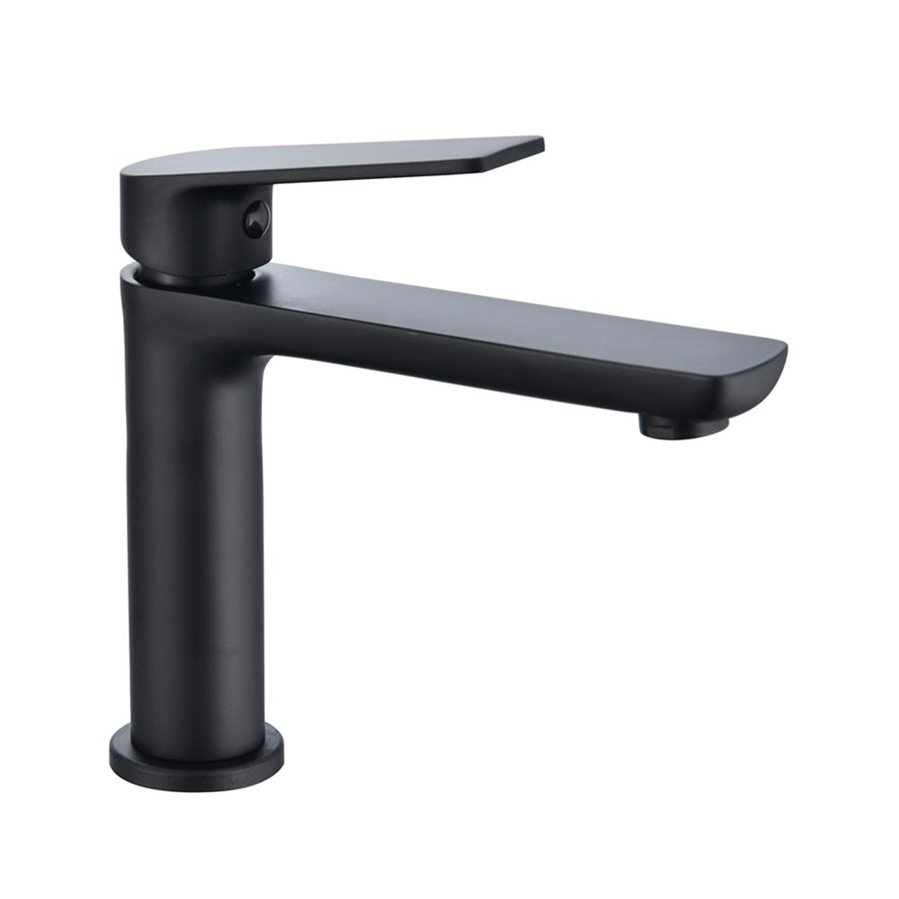 ก๊อกอ่างล้างหน้าเดี่ยว RASLAND RA A121-A699 สีดำ