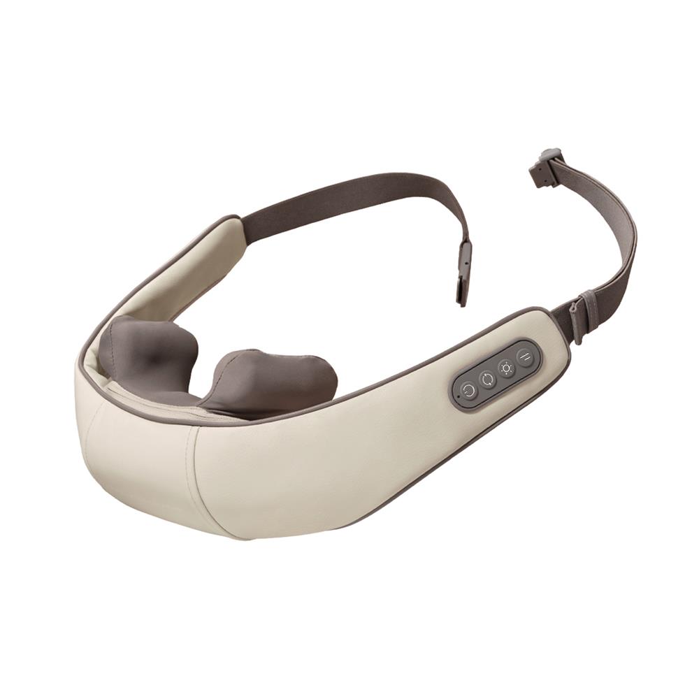 เครื่องนวดคอ บ่า หลัง ไฟฟ้า BREO iShoulder Slim สีครีม