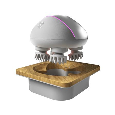 เครื่องนวดหนังศรีษะไฟฟ้า BREO SCALP MINI PRO สีเงิน_2