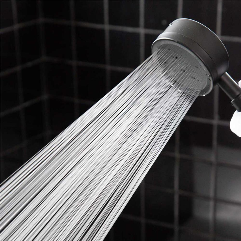 ฝักบัวสายอ่อน 1 ระดับ RASLAND RA BK-D411-DBK สีดำ