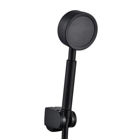 ฝักบัวสายอ่อน 1 ระดับ RASLAND RA BK-D411-DBK สีดำ_1