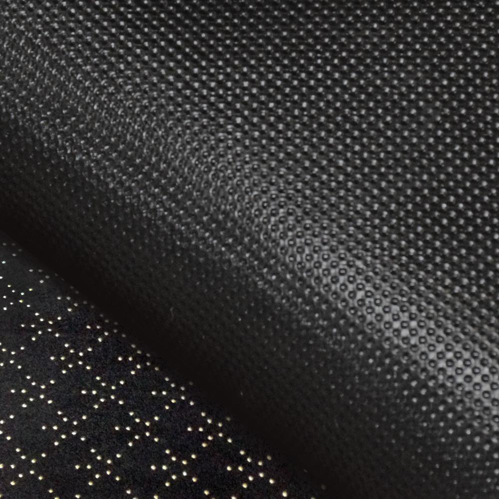 พรมเช็ดเท้าดักฝุ่น PRAW DE LUCKY BLACK 50X75 ซม. สีดำ