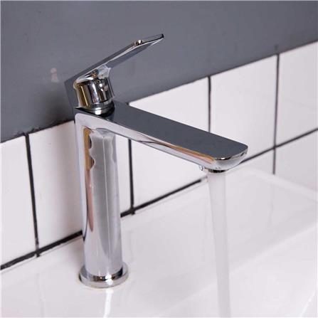 ก๊อกอ่างล้างหน้าเดี่ยว RASLAND RA A121-A512 สีเงิน_3