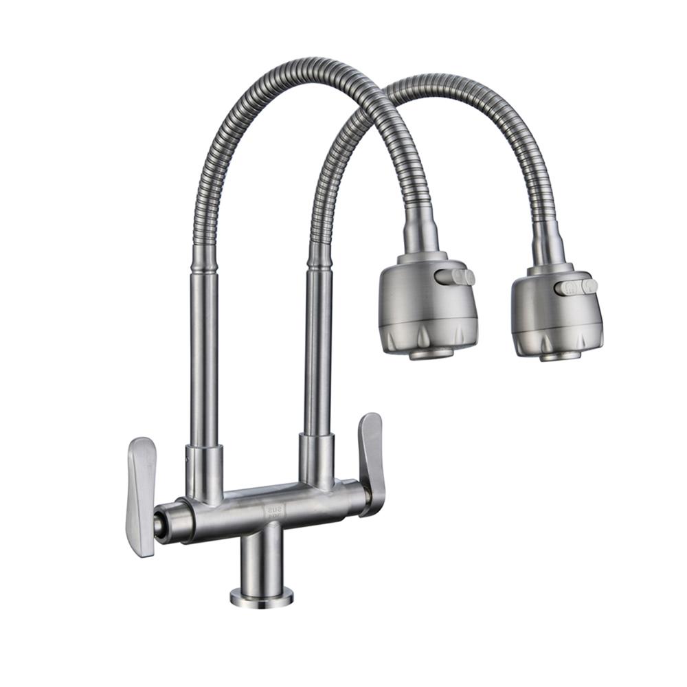 ก๊อกซิงค์เดี่ยวเคาน์เตอร์ RASLAND RA A124-A3636 สีสเตนเลส