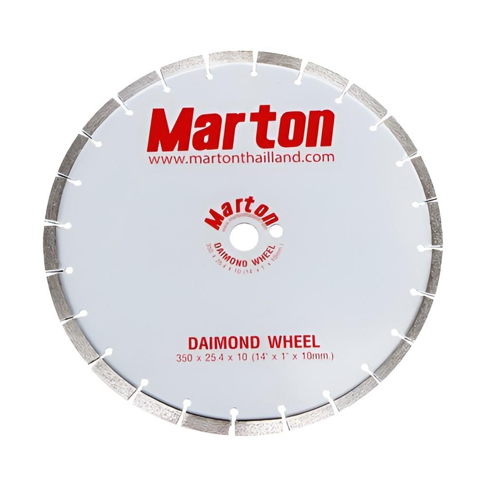 ใบตัดเพชรเซาะร่อง MARTON 14 นิ้ว (10 มม.)