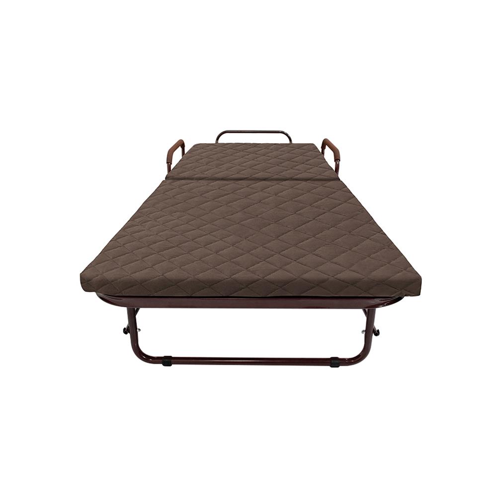 เตียงพับพร้อม TOPPER THAIBULL OLT235-90H 90X190X35 ซม. สีน้ำตาล