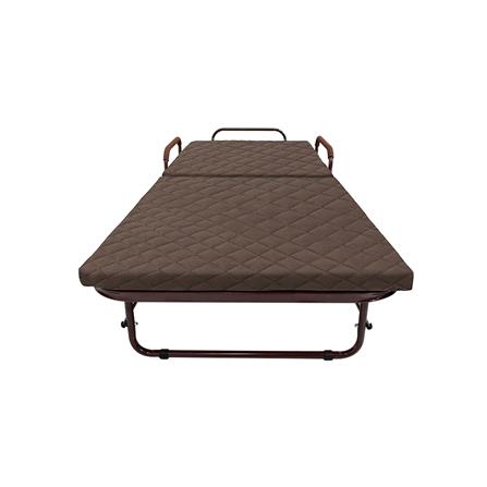 เตียงพับพร้อม TOPPER THAIBULL OLT235-90H 90X190X35 ซม. สีน้ำตาล_2