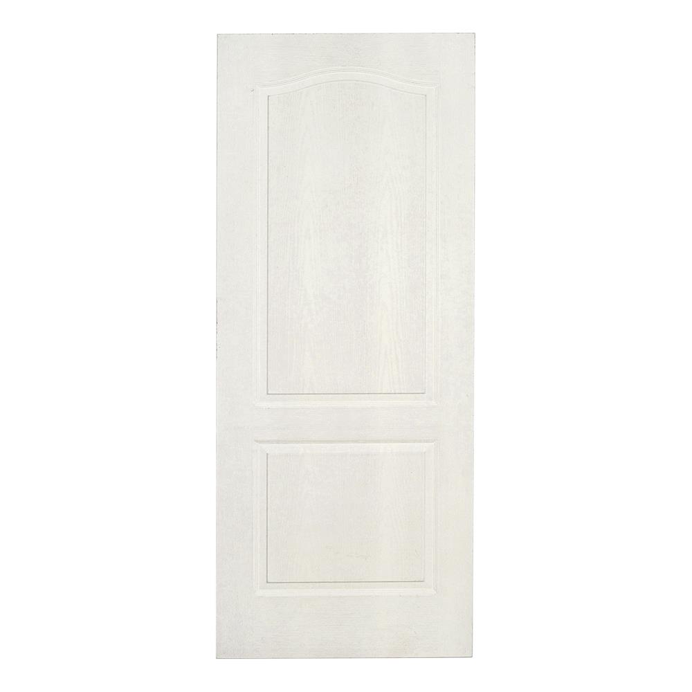 ประตูภายใน HDF AZLE MILANO202 80X200 ซม. สีรองพื้น ไม่เจาะลูกบิด