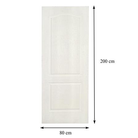 ประตูภายใน HDF AZLE MILANO202 80X200 ซม. สีรองพื้น ไม่เจาะลูกบิด_7