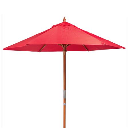 ร่มสนามกลม IVY WOOD 2.1 ม. สีแดง_0