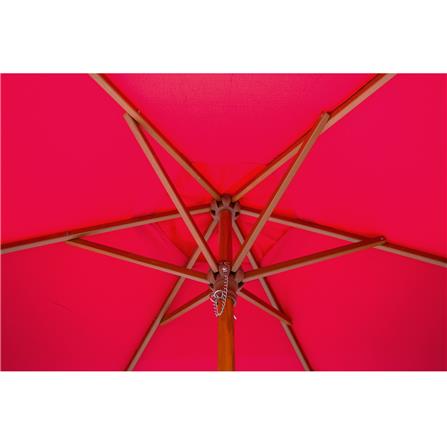 ร่มสนามกลม IVY WOOD 2.1 ม. สีแดง_2