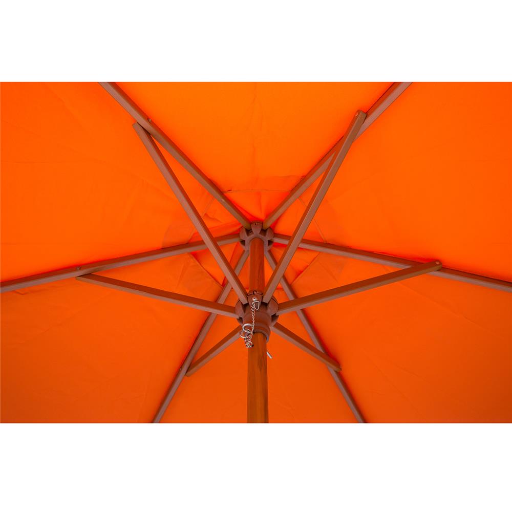 ร่มสนามกลม IVY WOOD 2.1 ม. สีส้ม