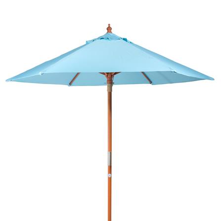 ร่มสนามกลม IVY WOOD 2.1 ม. สีฟ้า_0