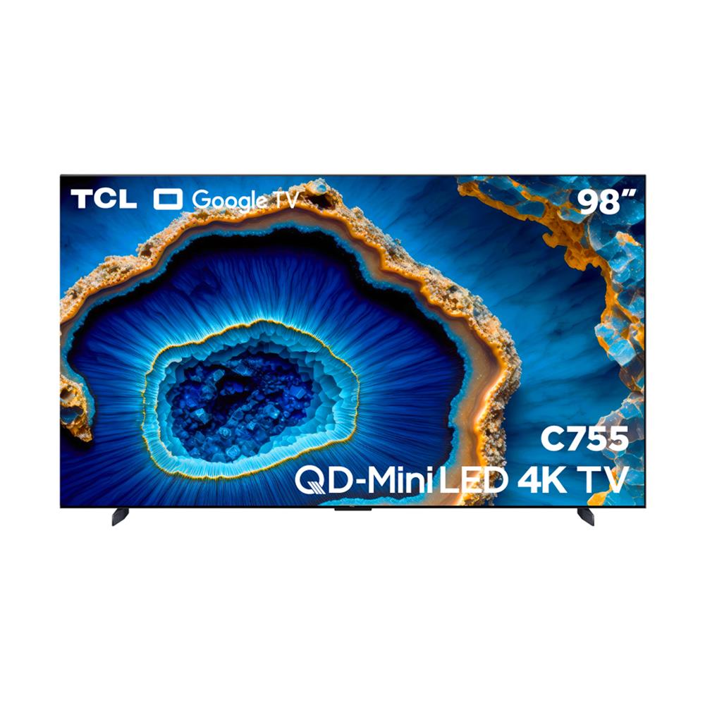 ทีวีมินิแอลอีดี 98 นิ้ว TCL (4K, MINI LED, GOOGLE TV) 98C755