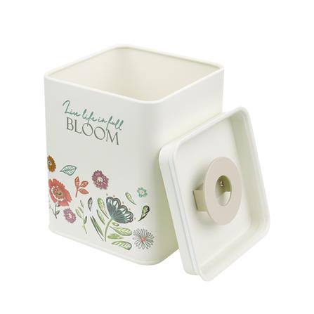 ขวดโหลเหลี่ยมฝาดึง KECH GARDEN BLOOM 1.45 ลิตร สีครีม_2