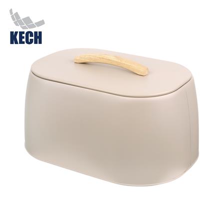 ขวดโหลฝาดึง KECH TOWN BOX 9 ลิตร สีน้ำตาล