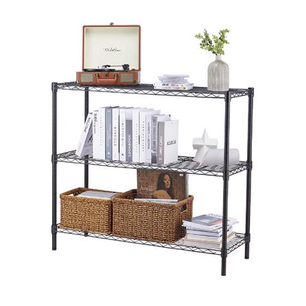 ชั้นวางของโล่ง 3 ชั้น MZG 359090AHT301 90 ซม. สีดำ_3