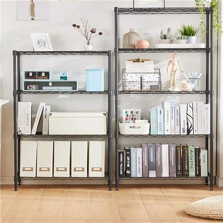 ชั้นวางของโล่ง 4 ชั้น MZG 3590120AHT401 90 ซม. สีดำ_4