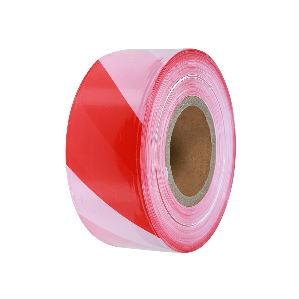 เทปกั้นเขต PACK IN 70 มม. X 500 ม. สีขาว/แดง