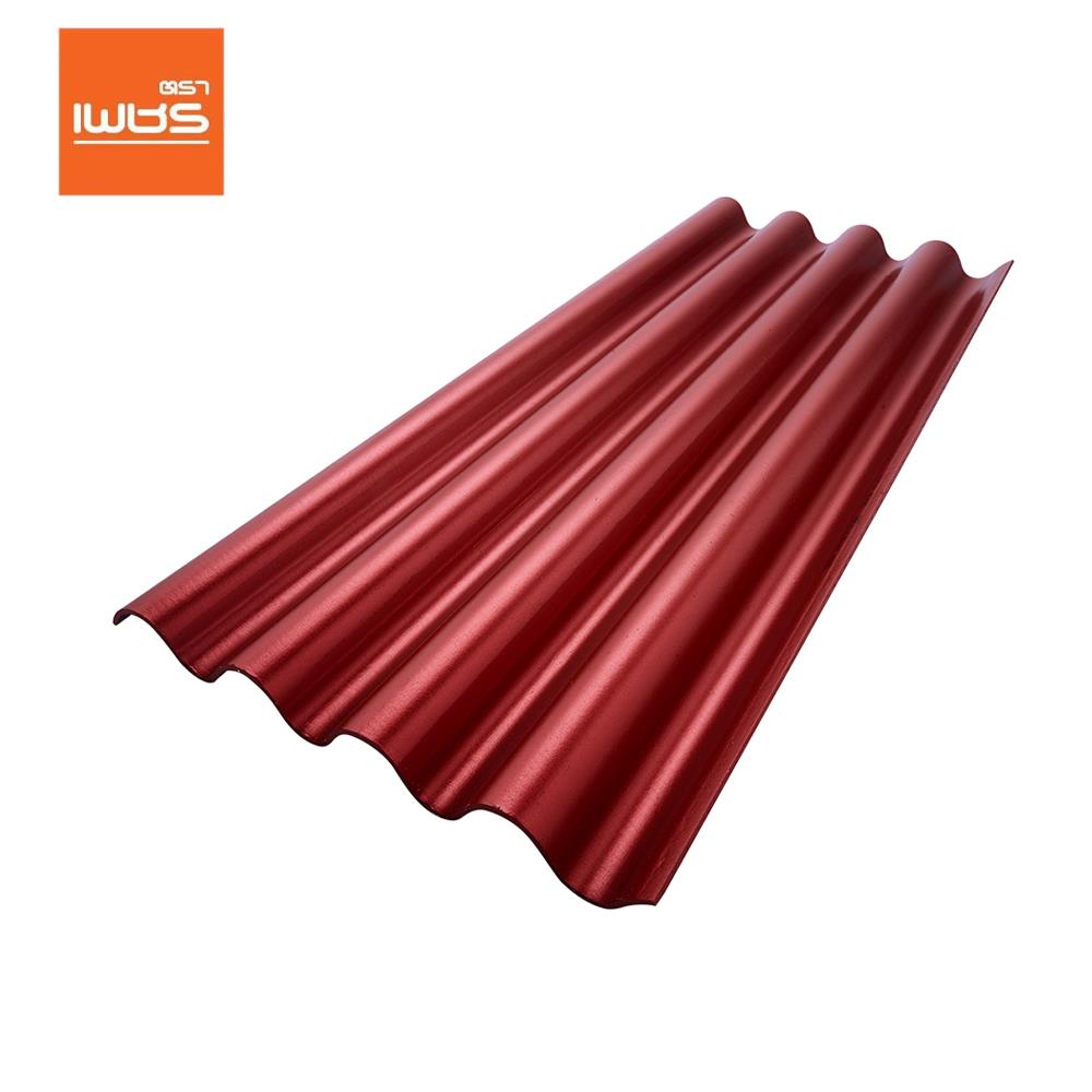 กระเบื้องหลังคา จตุลอน ตราเพชร 0.4x50x120 ซม. สีแดงประกายเพชร