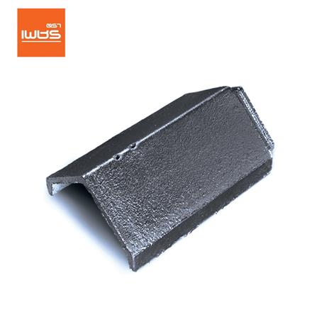 สันหลังคาอดามัส แบบเรียบ ตราเพชร 25x35.7 ซม. สีเทาเศรษฐี_0