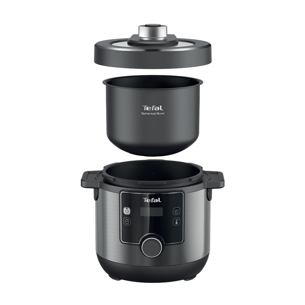 หม้ออัดแรงดัน TEFAL CY777866 7.6 ลิตร สีดำ