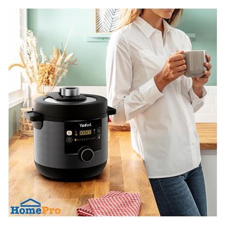 หม้ออัดแรงดัน TEFAL CY777866 7.6 ลิตร สีดำ_4