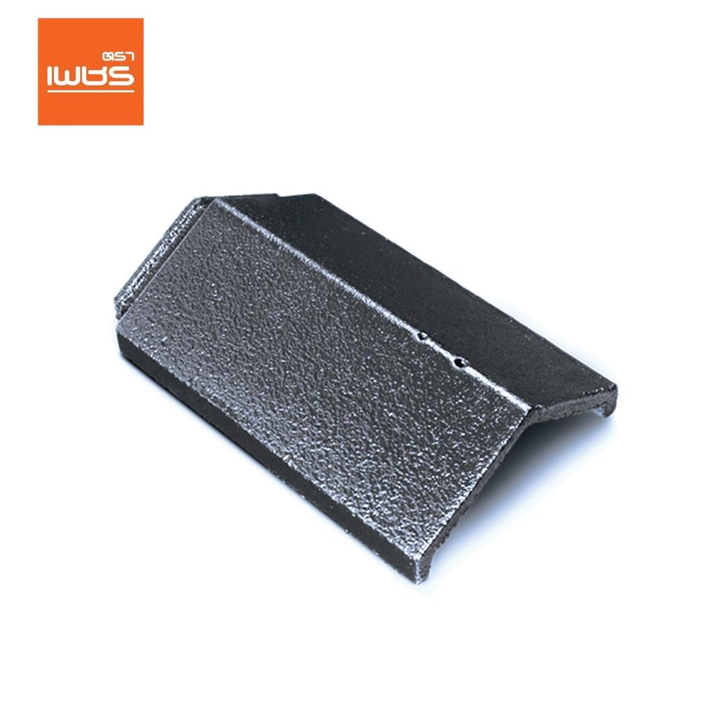 ครอบสันตะเข้อดามัส แบบเรียบ ตราเพชร 25x38.4 ซม. สีเทาเศรษฐี