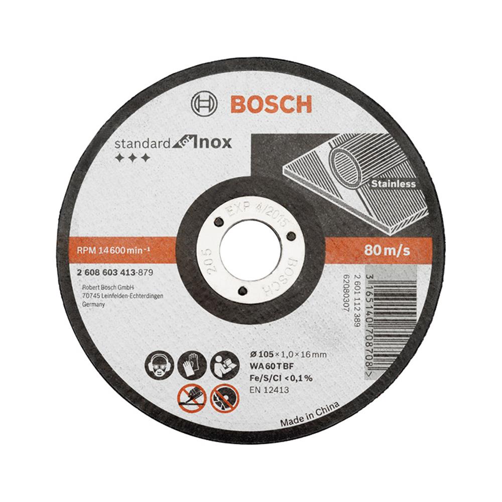 แผ่นตัดสเตนเลส BOSCH INOX 4 นิ้ว 1 มม.