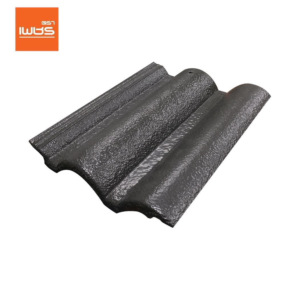 กระเบื้องคอนกรีต ตราเพชร CT เวนิส 33x42 ซม. สีเทานาโปลี