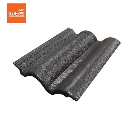 กระเบื้องคอนกรีต ตราเพชร CT เวนิส 33x42 ซม. สีเทานาโปลี_0