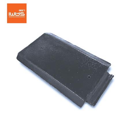 ครอบสันชนผนังอดามัส แบบเรียบ ตราเพชร 21x33 ซม. สีเทาเศรษฐี_0