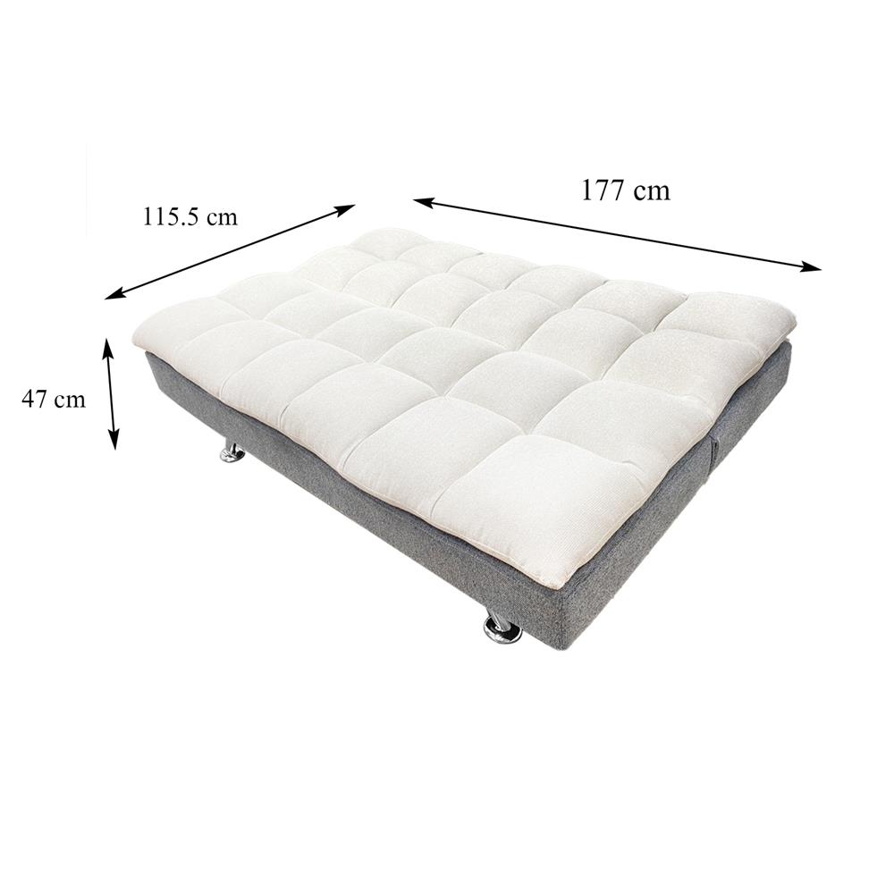 โซฟาเบด FURDINI MOSA JH8028 สีเบจ/เทา