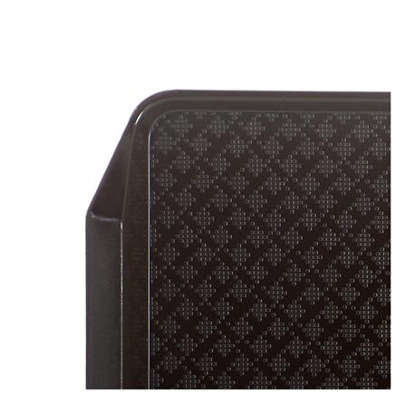 ถาดพลาสติกเหลี่ยม SUPERWARE 33.5X51X3 ซม. สีน้ำตาล_3