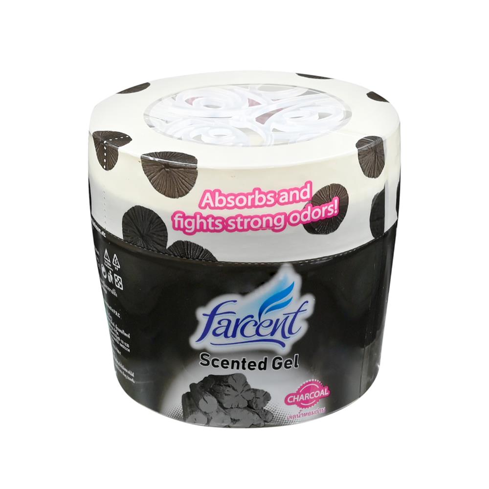 เจลปรับอากาศ FARCENT CHARCOAL 70 กรัม แพ็ก 3 ชิ้น