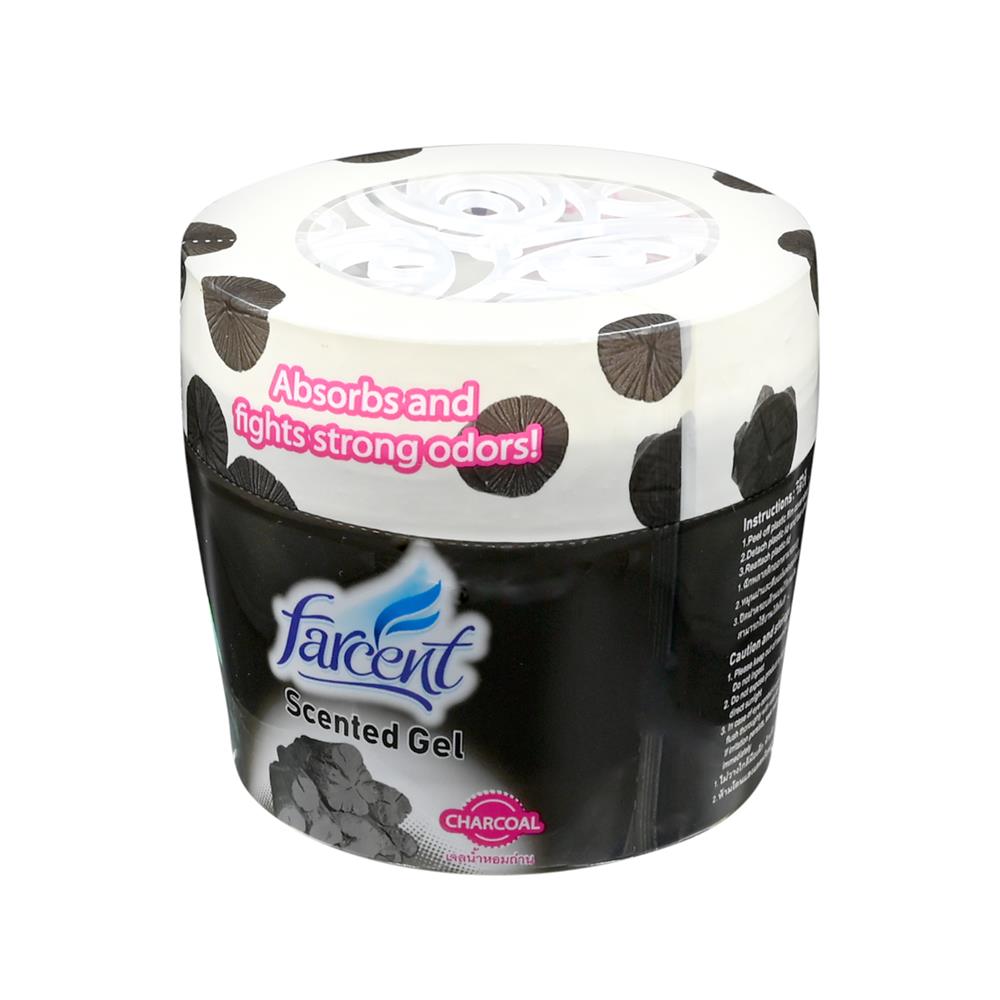 เจลปรับอากาศ FARCENT CHARCOAL 70 กรัม แพ็ก 3 ชิ้น