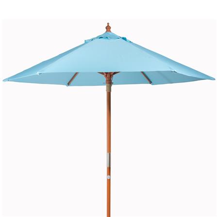 ร่มสนามกลม IVY WOOD 2.5 ม. สีฟ้า_0