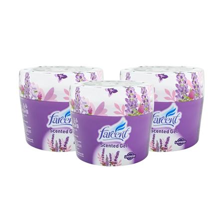 เจลปรับอากาศ FARCENT LAVENDER 70 กรัม แพ็ก 3 ชิ้น