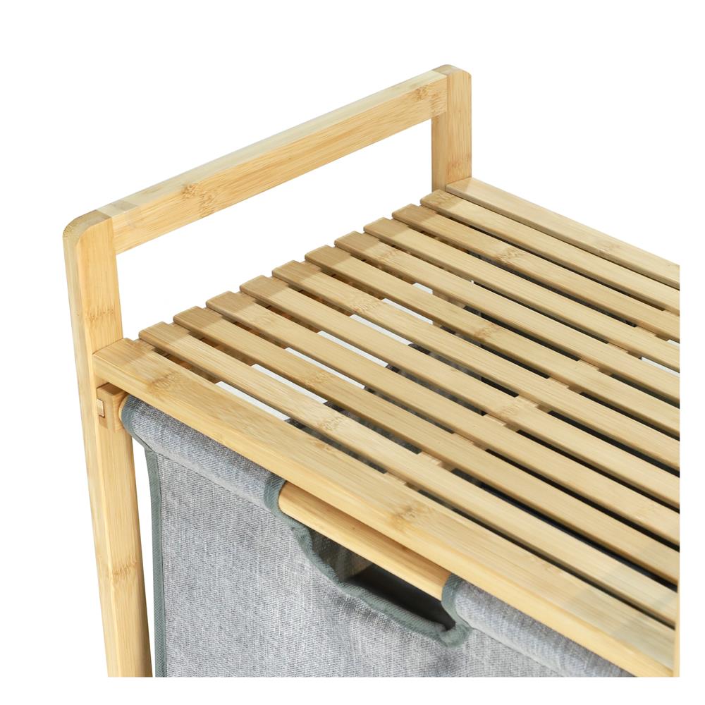 ชั้นลิ้นชักผ้า 4 ชั้น STACKO GINA 45x32x121 ซม. สีเทา