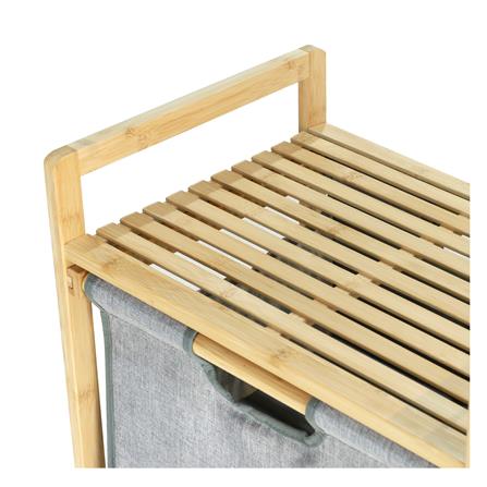 ชั้นลิ้นชักผ้า 4 ชั้น STACKO GINA 45x32x121 ซม. สีเทา_4