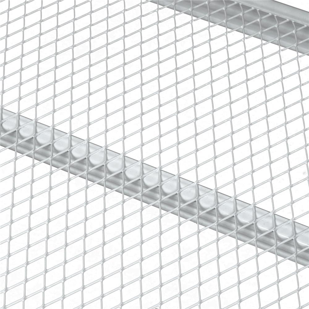 ชั้นวางของโล่ง 4 ชั้น FURDINI MESH GRID 90 ซม. สีขาว