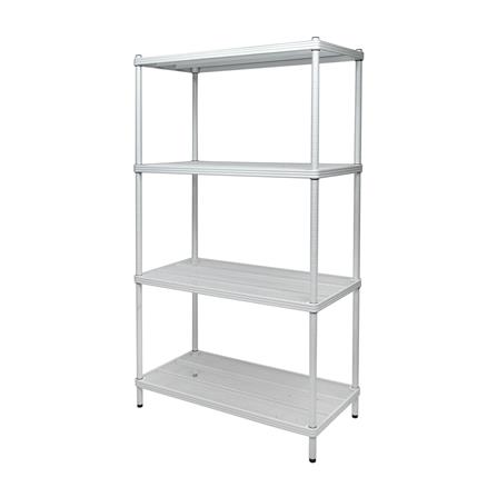 ชั้นวางของโล่ง 4 ชั้น FURDINI MESH GRID 90 ซม. สีขาว