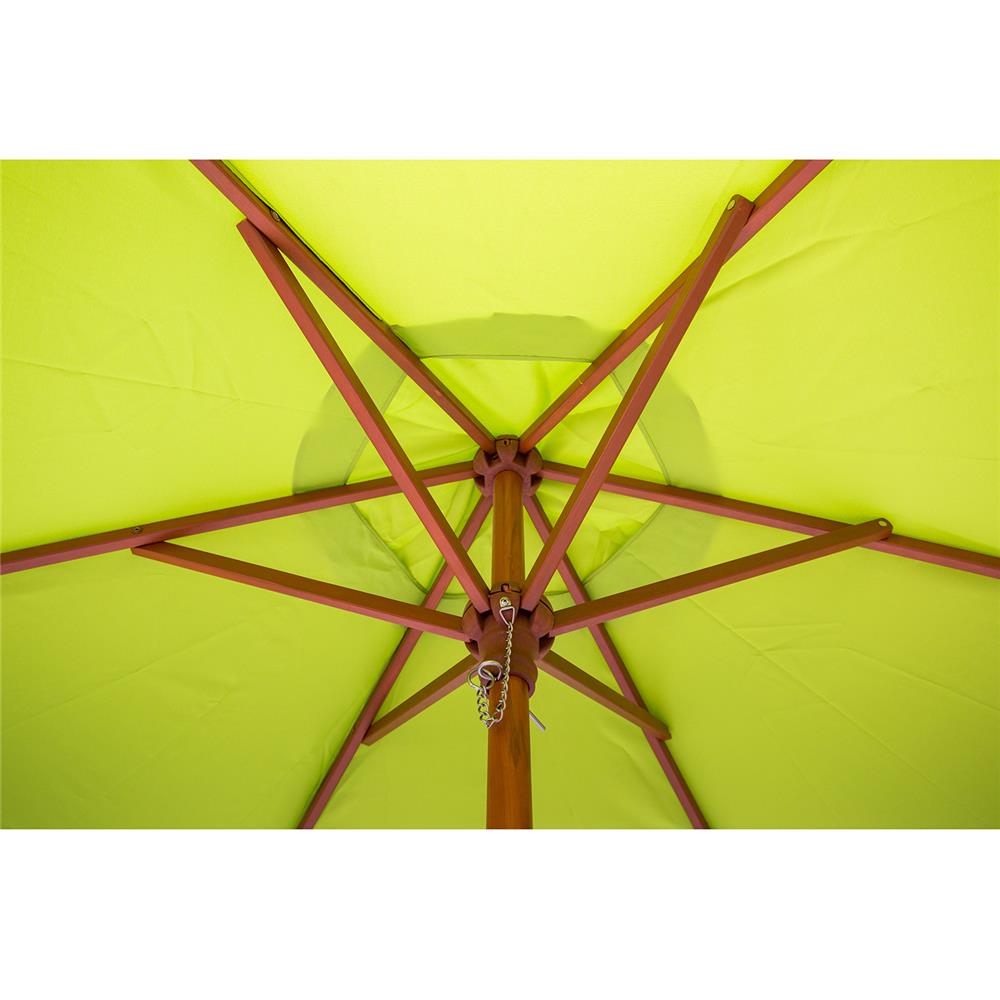 ร่มสนามกลม IVY WOOD 2.5 ม. สีเขียวอ่อน